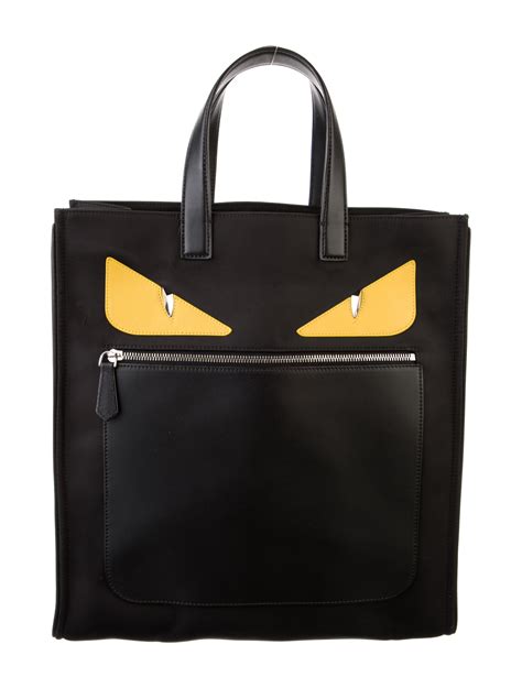 fendi monster eyes messenger bag|Fendi monster resale.